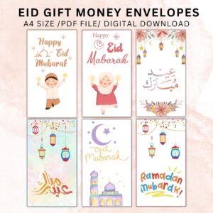 Eid Money Envelopes For Kids