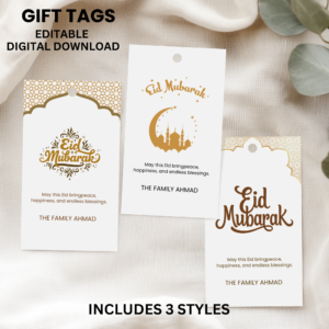 eid mubarak tag gift tags editable tags for eid mubarak tags